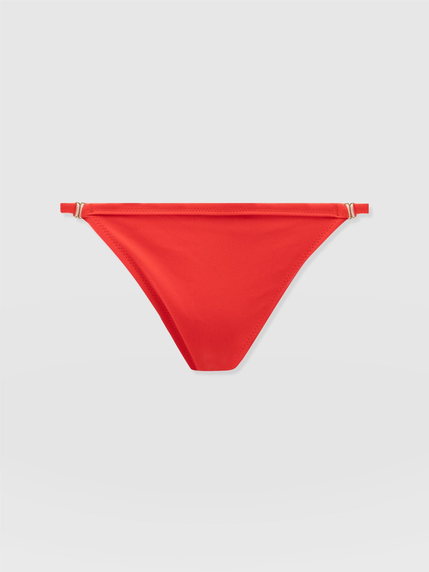Faye Adjustable Bikini Bottom - Red - Women's Swimwear | Saint + Sofia® EU